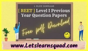 REET-Previous-Year-Question-Paper-Pdf-Download
