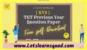 KVS-Previous-Year-Question-Paper-Pdf-Download