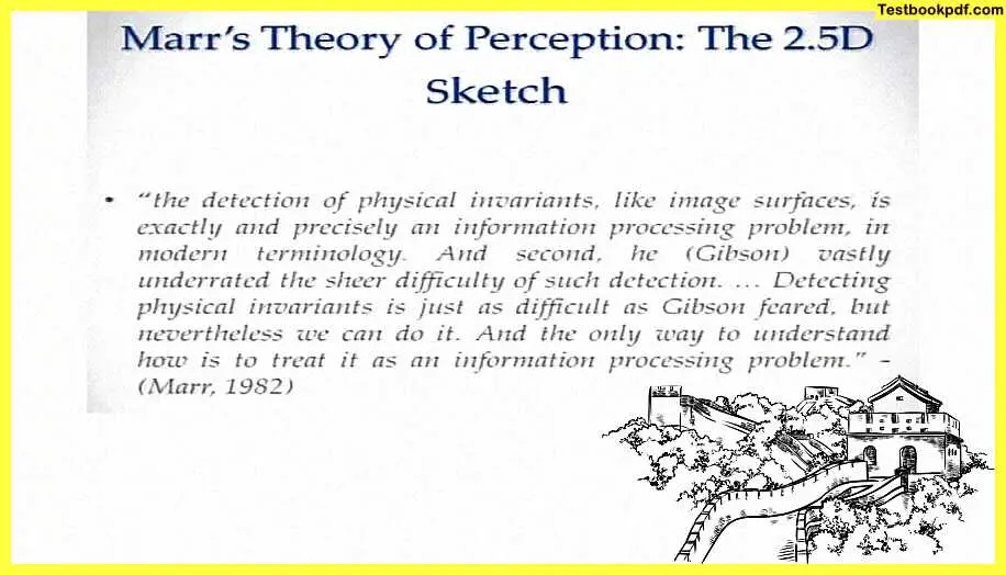 Approaches-To-Visual-Perception-David-Mars-Theory