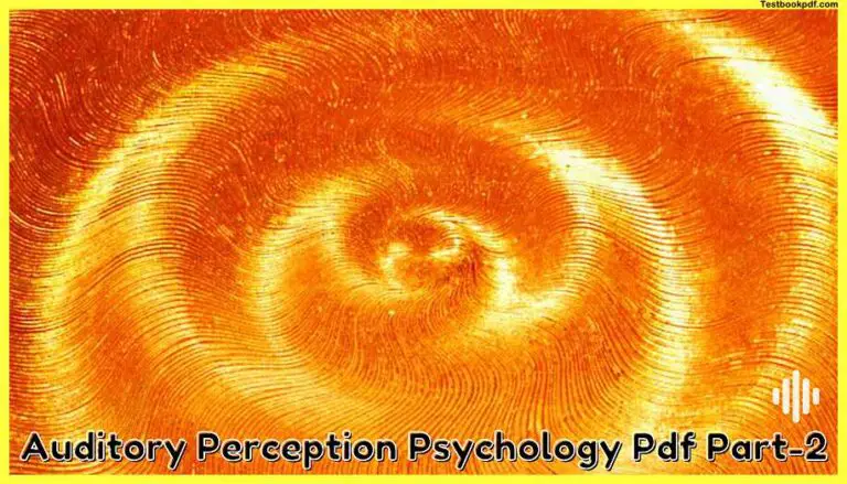 Auditory-Perception-Psychology-Pdf