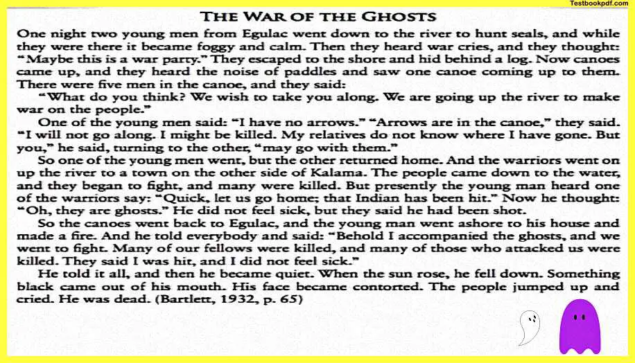 the-war-of-the-ghosts-story