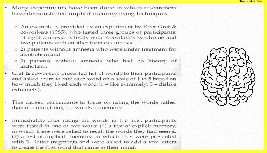 Memory-Psychology-Example