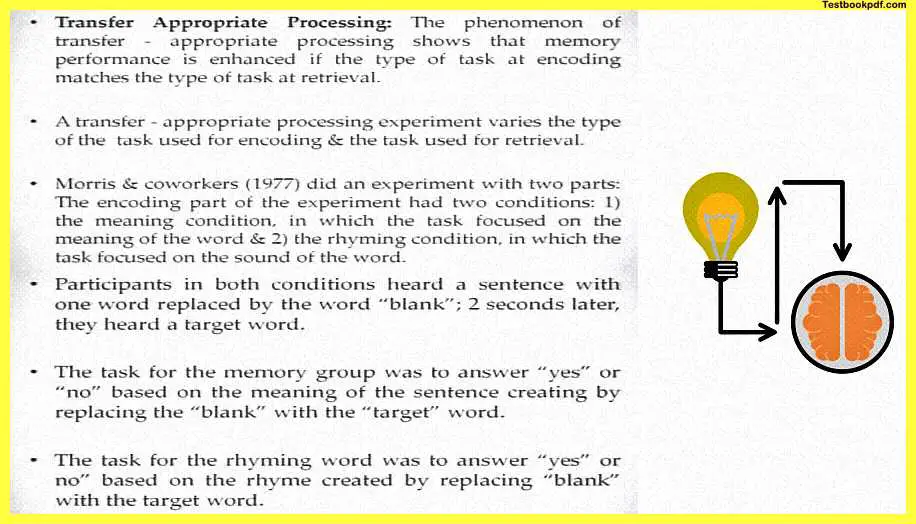 transferred appropriate processing