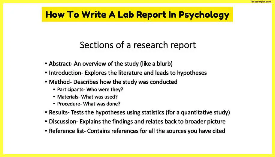 How-To-Write-A-Lab-Report-In-Psychology