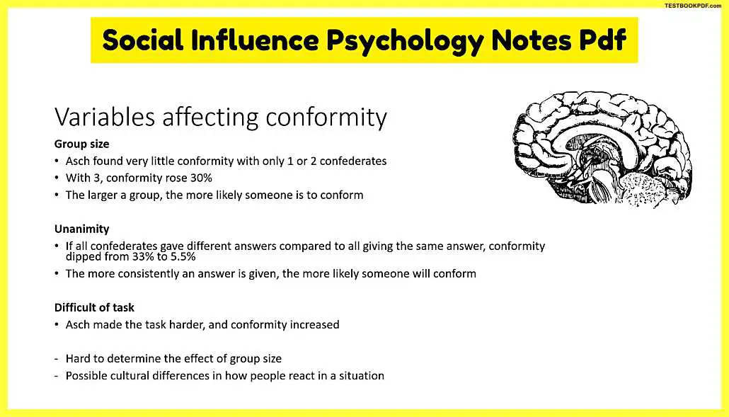 Social-Influence-Psychology-Notes-Pdf