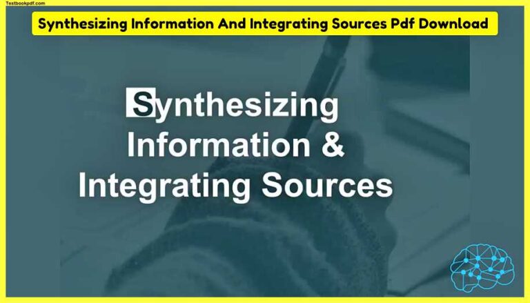 Synthesizing-Information-And-Integrating-Sources-Pdf-Download