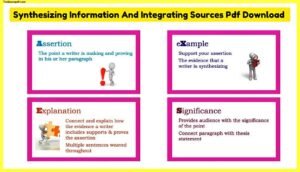 Synthesizing-Information-And-Integrating-Sources-Pdf-Download