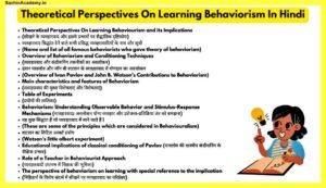 Theoretical-Perspectives-On-Learning-Behaviorism-In-Hindi