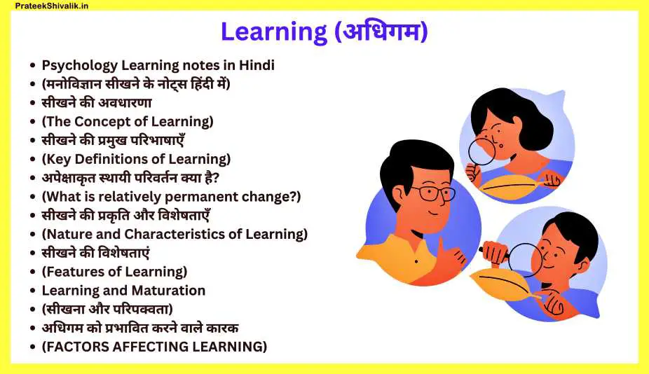 Psychology-Learning-notes-in-Hindi-Complete-Pdf-Download