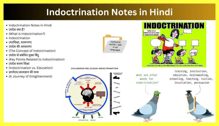 Indoctrination-Notes-in-Hindi