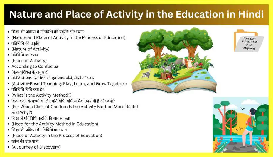 Nature-and-Place-of-Activity-in-the-Education-in-Hindi