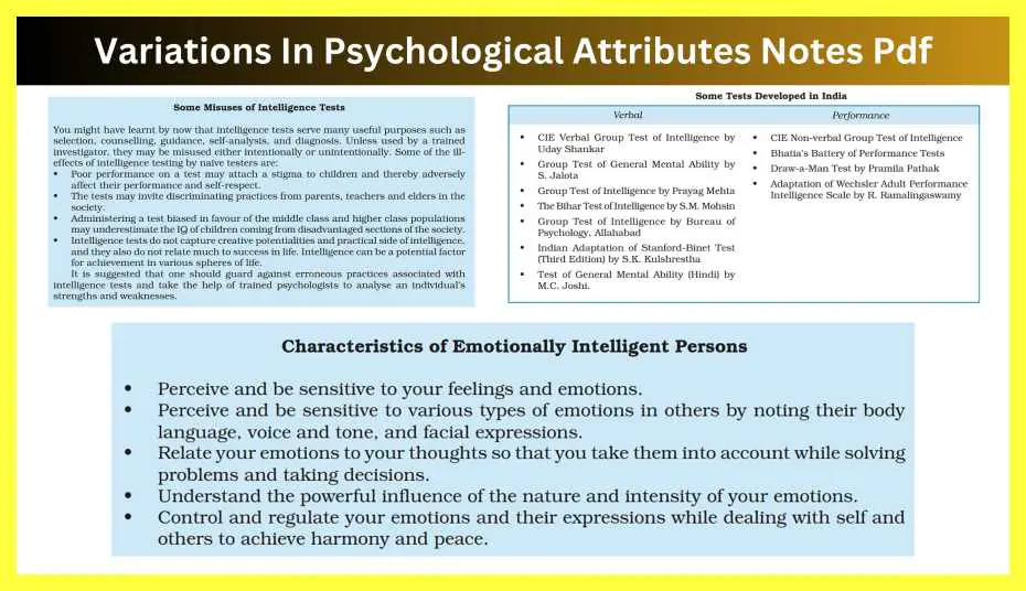 Variations-In-Psychological-Attributes-Notes-Pdf-in-Hindi