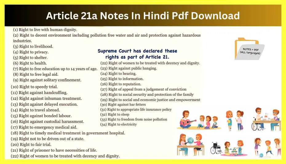 Article-21a-Notes-In-Hindi-Pdf-Download