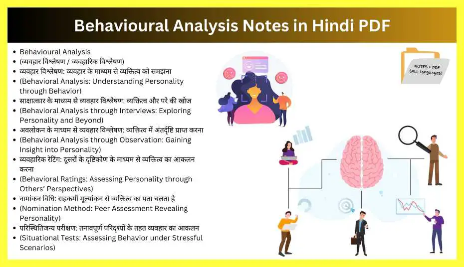 Behavioural-Analysis-Notes-In-Hindi