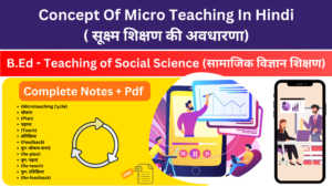 Concept Of Micro Teaching In Hindi 2