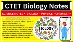 CTET-Biology-Complete-Notes-Pdf-Download